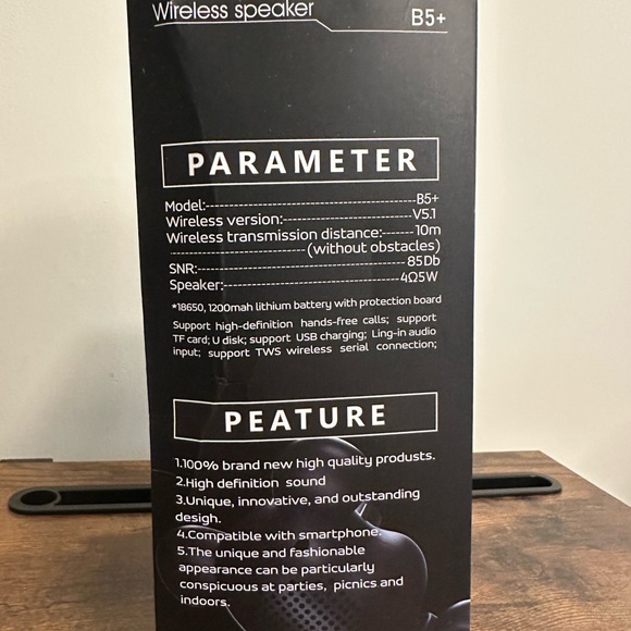 B5+ Wireless Speaker - Multicolor - Picture 4 of 8